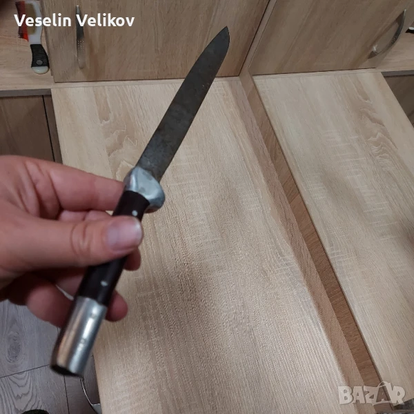 дълъг масивен нож "тип ятаган", снимка 1