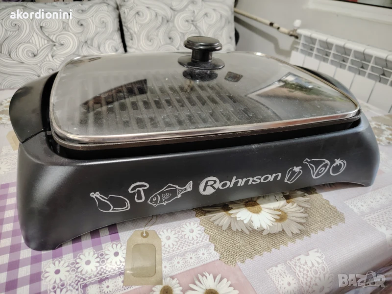 Електрически грил Rohnson R250, 2000W,, снимка 1