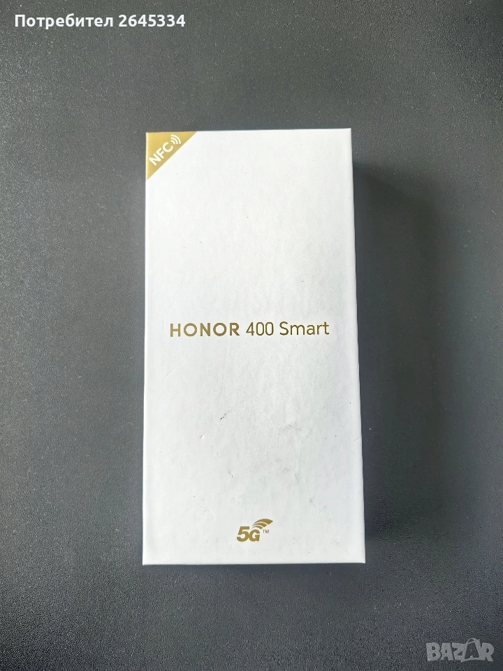 Смартфон GSM HONOR 400 SMART 5G 128gb Color:Meteor Silver, снимка 1