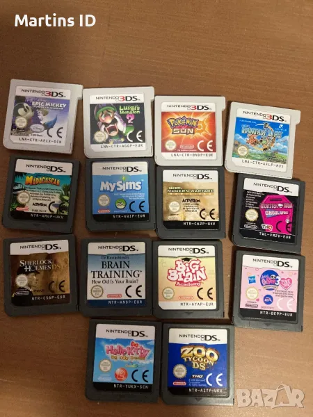   Nintendo DS 3DS games, снимка 1