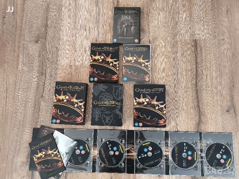 Games of thrones DVD Season 1 & Season 2 Игра на тронове Дивиди, снимка 1