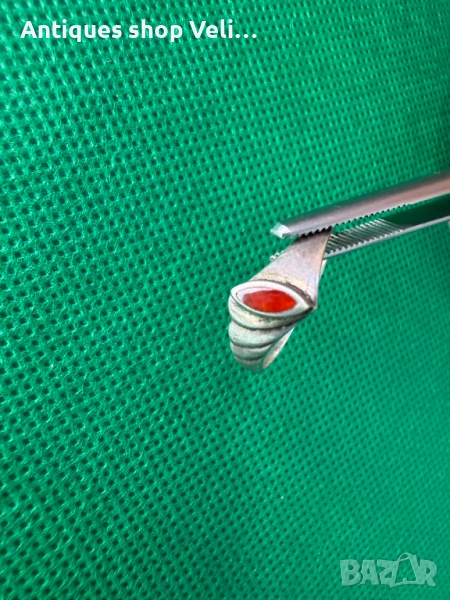 Сребърен пръстен №7355 , снимка 1