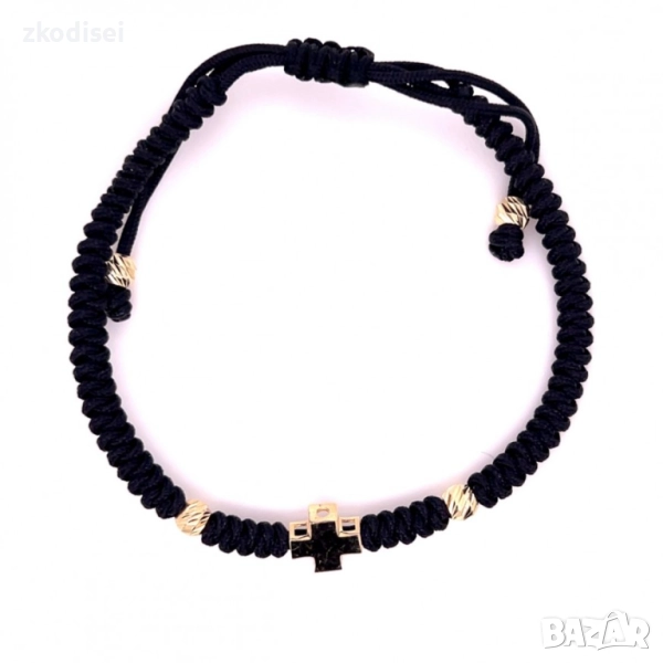 Златна регулируема гривна 1,0гр. 14кр. проба:585 модел:33639-6, снимка 1