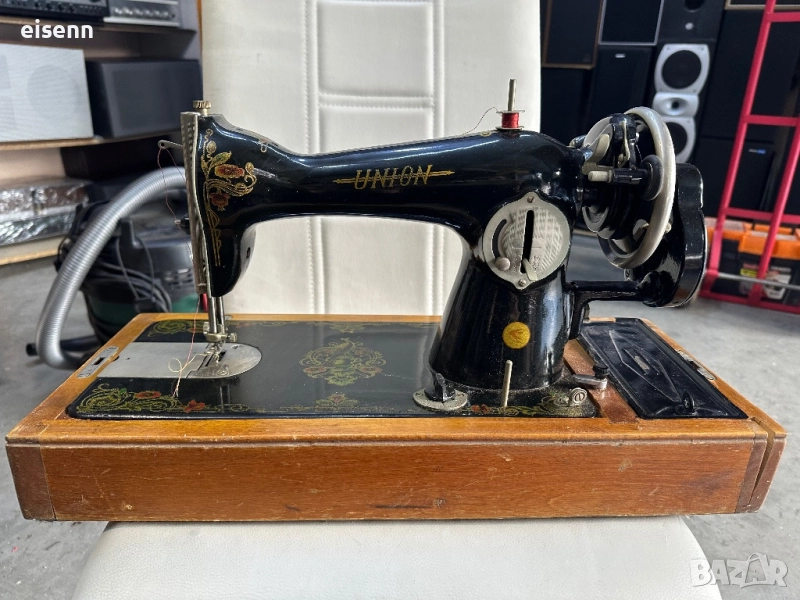 Шевна машина UNION ръчна антикварна, снимка 1