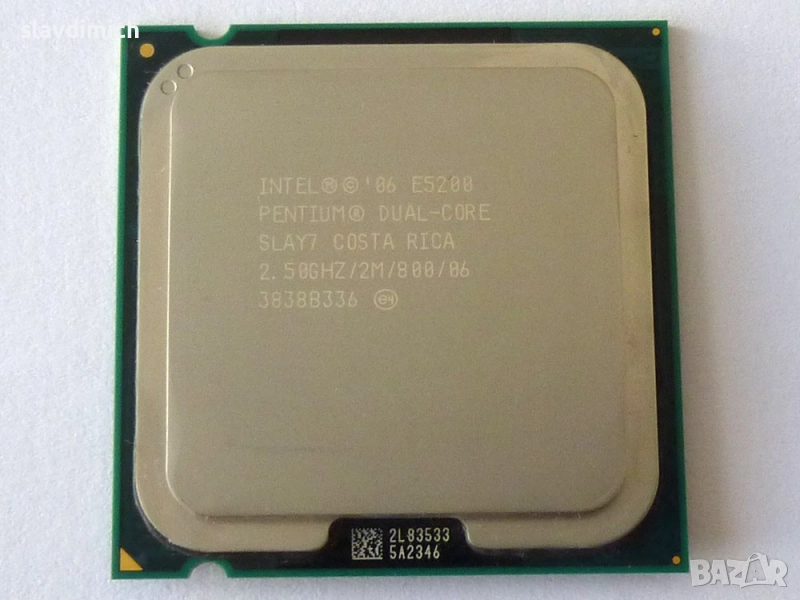 Процесор Intel Pentium E5200 2.5 GHz 775 Socket , снимка 1