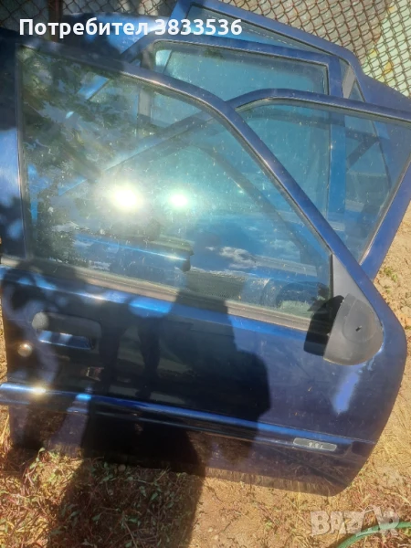 Тъмно син цвят 4бр. Врати, и пр.капак  за Citroen Saxo 1995г. , снимка 1