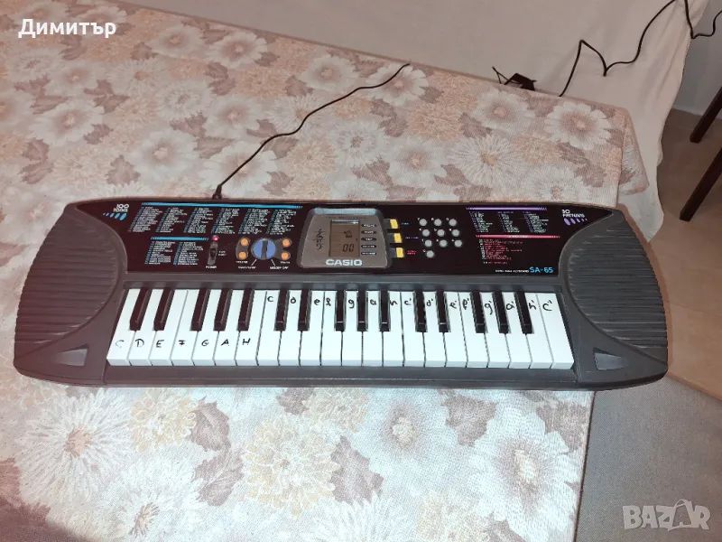 Електрическа йоника Casio SA-65, снимка 1