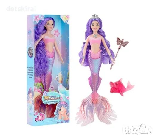 Кукла Русалка - 37см, снимка 1