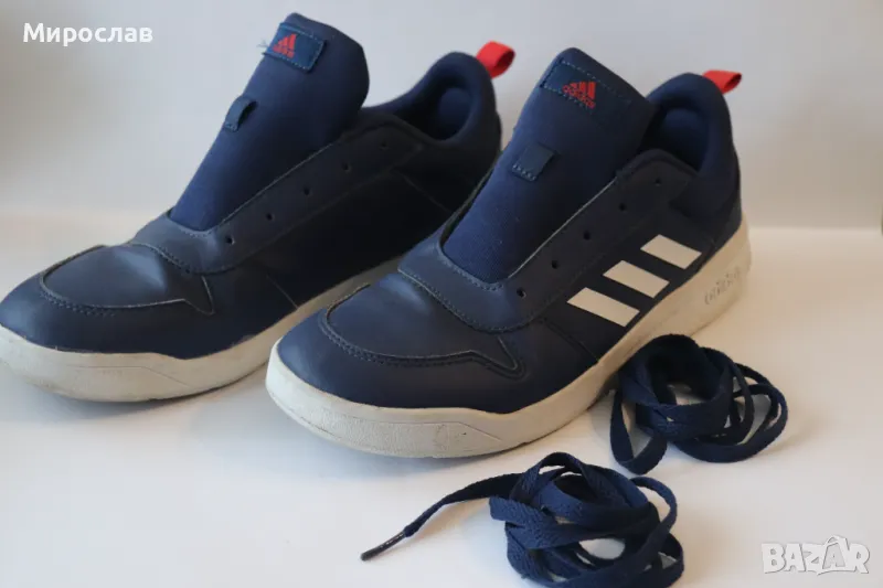 ADIDAS АДИДАС СИНИ УПОТРЕБЯВАНИ МАРАТОНКИ   № 40, снимка 1