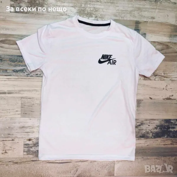Nike Air Мъжка Бяла Тениска👕Мъжка Блуза С Къс Ръкав В Бял Цвят Найк Еър Код B347, снимка 1