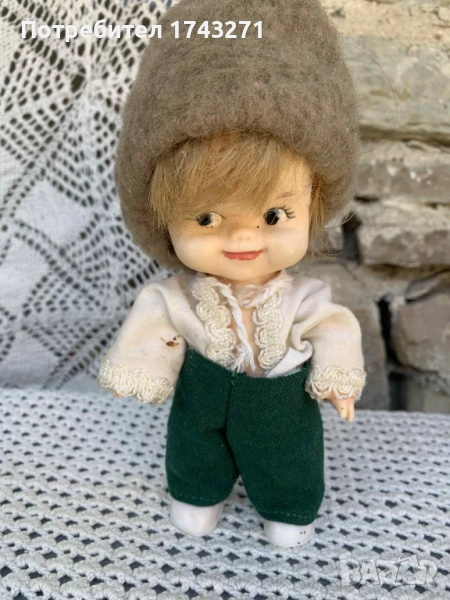 БГ ретро кукла коледарче, снимка 1