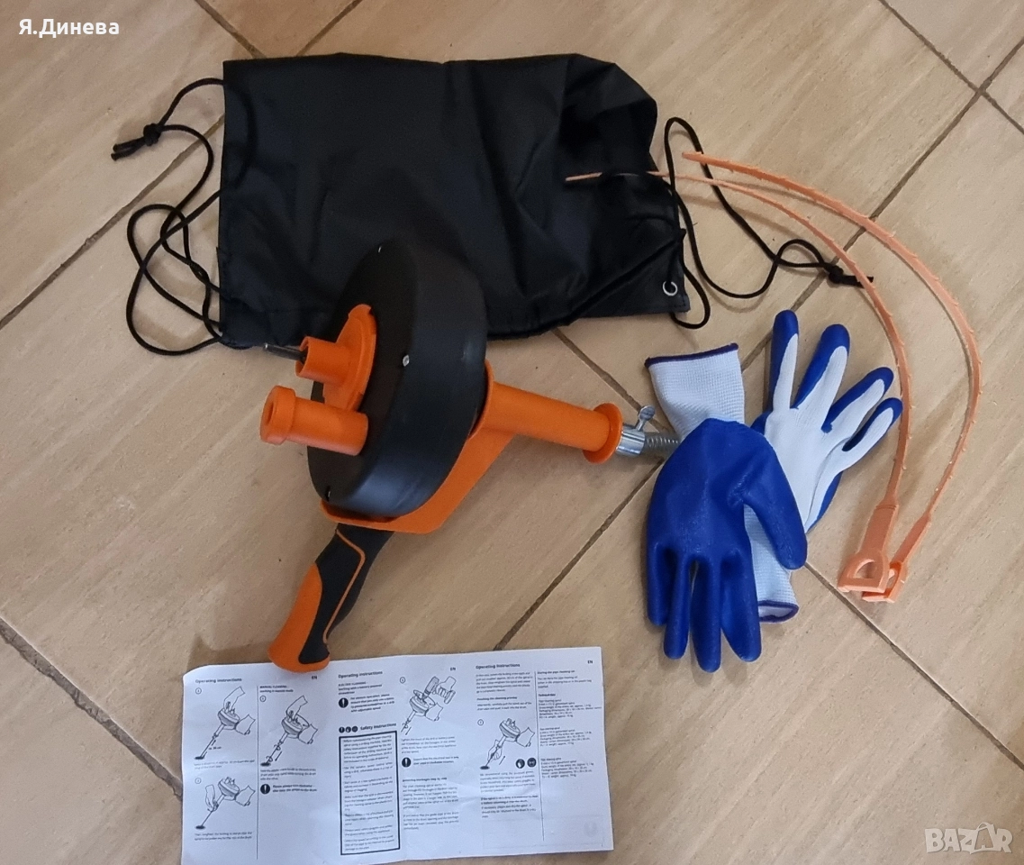 уред за отпушване на канали , снимка 1