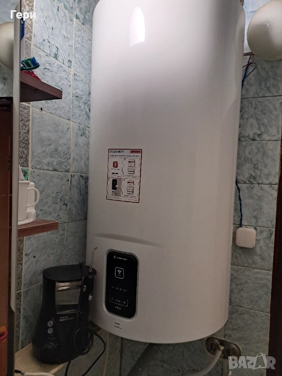 Бойлер Ariston Lydos Wi-Fi 100 л., снимка 1