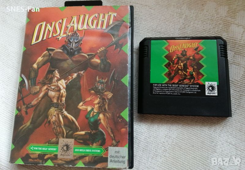 Onslaught - Sega Genesis / Mega Drive, снимка 1