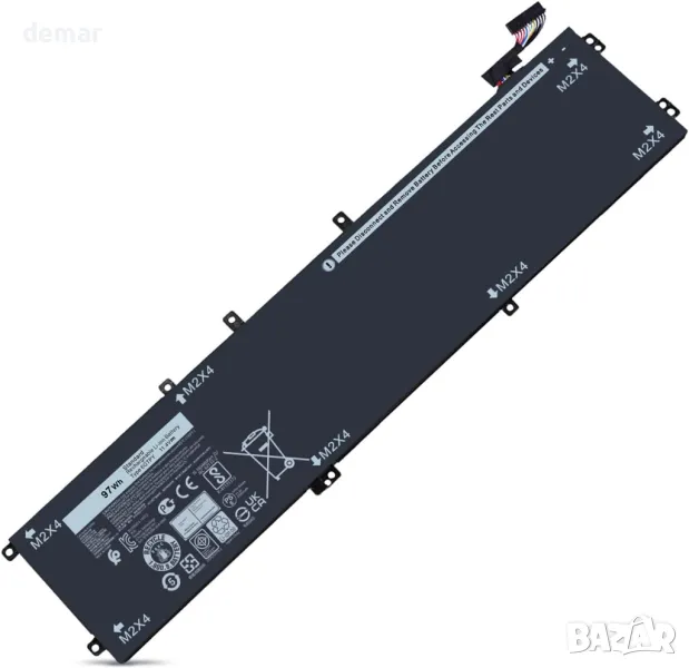 Батерия за Dell 97Wh 6GTPY 5XJ28 GPM03 05041C 5D91C 1P6KD 4GVGH P56F, снимка 1