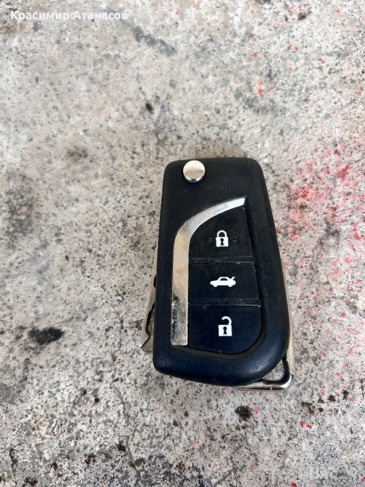 Ключ контактен за Тойота Авенсис T27., снимка 1