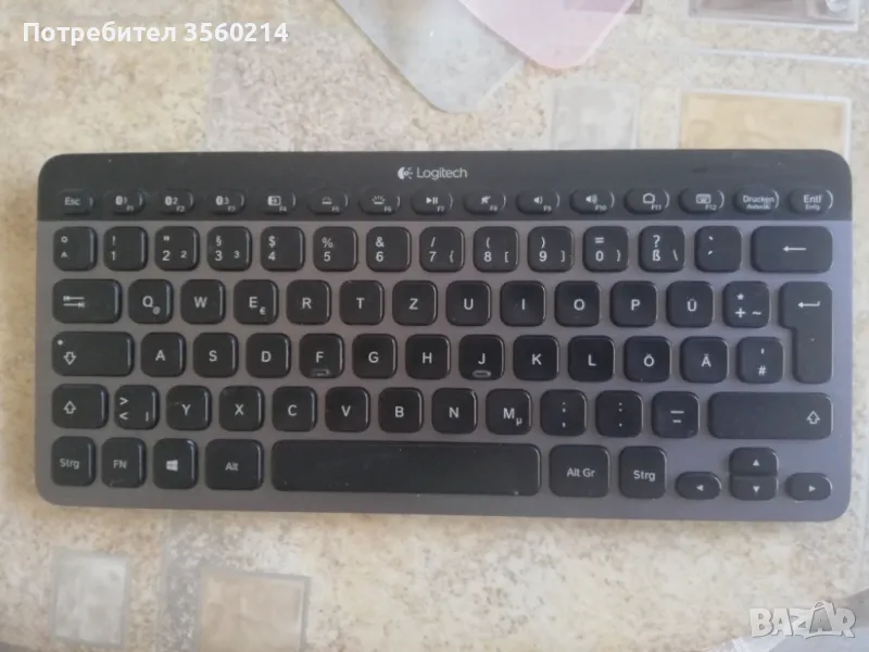 Bluetooth клавиатура Logitech K810, снимка 1