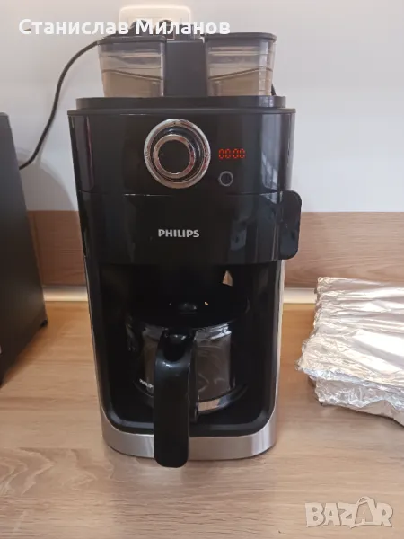 Кафемашина Philips Grind & Brew HD7769/00, 1000 W, снимка 1