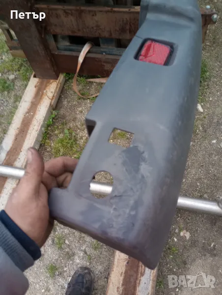 Ляво пърче ляв ъгъл буфер от задна броня ситроен джъмпер Пежо боксер Фиат дукато 2006-2020г, снимка 1