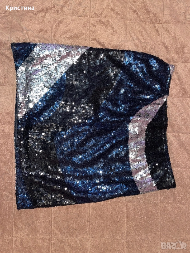 Пайетена парти пола, снимка 1