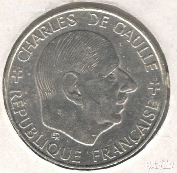 France-1 Franc-1988-KM# 963-Charles de Gaulle, снимка 1