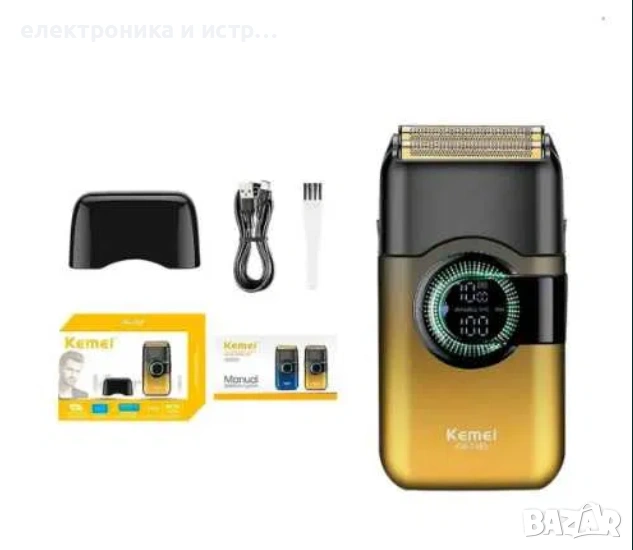 Шейвър Kemei USB , снимка 1