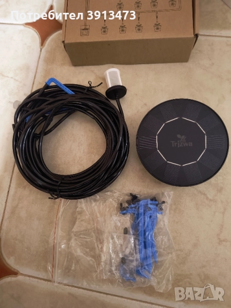 Комплект слънчева система за напояване, Нова слънчева градинска напоителна система , снимка 1