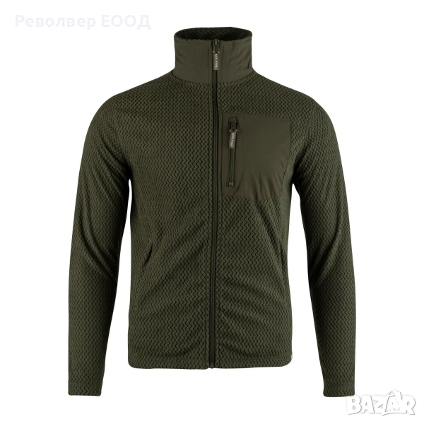 Леко поларено яке Jack Pyke Lightweight Z Fleece Jacket Green, снимка 1