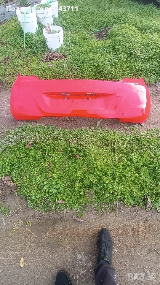 Задна броня за Хюндай i 20 със забележки!, снимка 1