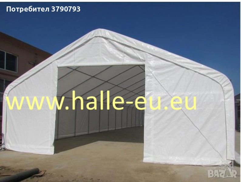 Преместваемо мобилно хале за съхранение 7,9х16, снимка 1