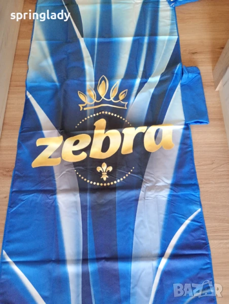 Плажна кърпа/ постелка за шезлонг Зебра/ Zebra, снимка 1