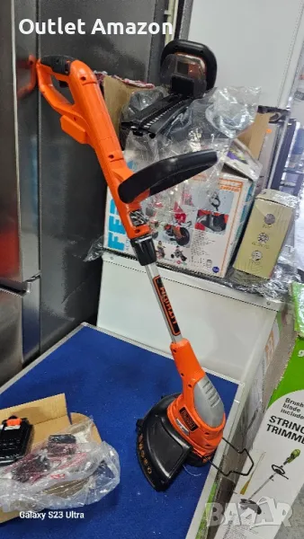 Моторна коса Black&Decker, GLC1823L20, Електрическа 18V, Батерии Li-Ion 2.0Ah, снимка 1