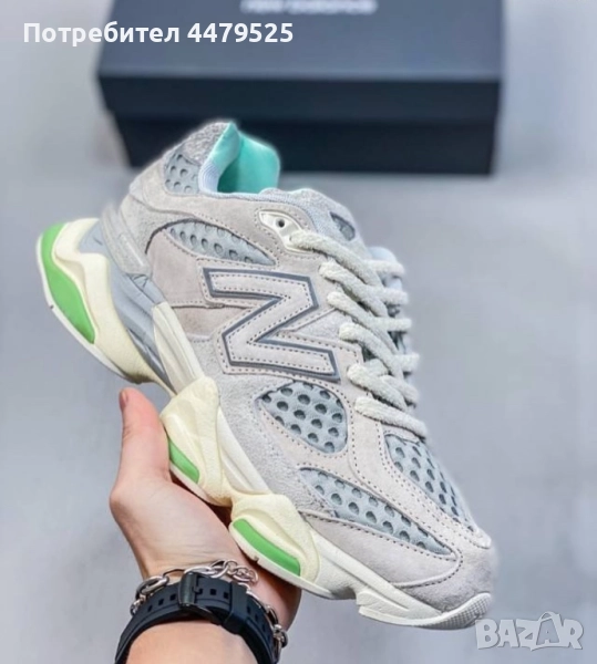 Нови дамски маратонки New Balance 9060 grey, снимка 1