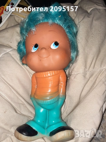 Стара гумена кукла Чочко, снимка 3 - Колекции - 54035906