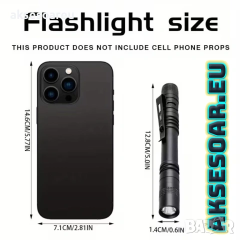 Ново UV фенерче с ултравиолетово осветление за професионалисти и аматьори за откриване фалшиви пари, снимка 2 - Друга електроника - 54028981