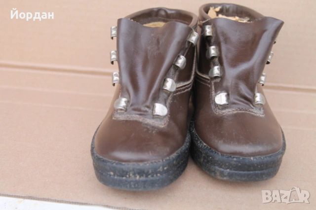 Детски обувки 1930-1940 та година, снимка 2 - Колекции - 53444967