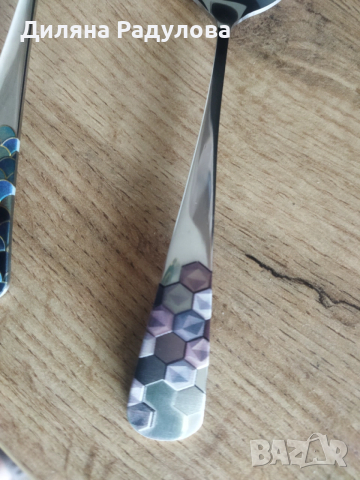 3 бр. метални декоративни лъжици, снимка 10 - Декорация за дома - 53426164