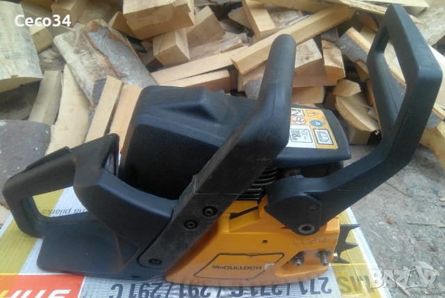 Продавам моторен трион McCulloch Mac438 + подаръци за близо 77 еврака, снимка 2 - Градинска техника - 51142252