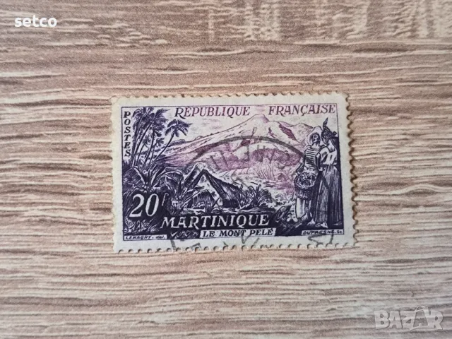 Франция 1955 Пейзажи, снимка 1 - Филателия - 47181396