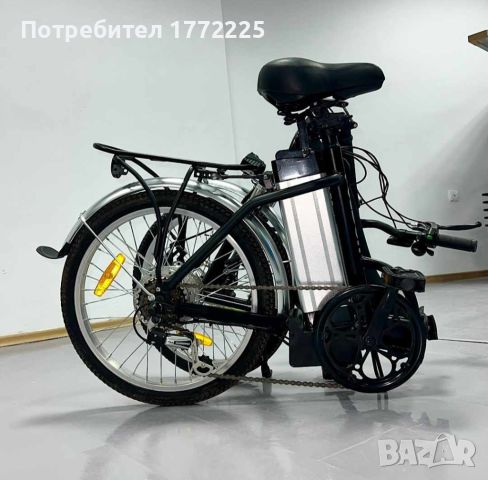 Сгъваем електрически велосипед, снимка 4 - Велосипеди - 46388598