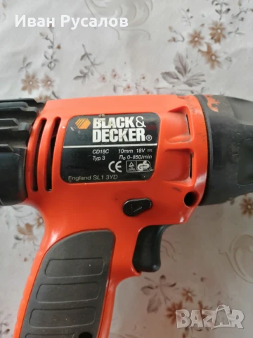 Винтоверт BLACK&DECKER