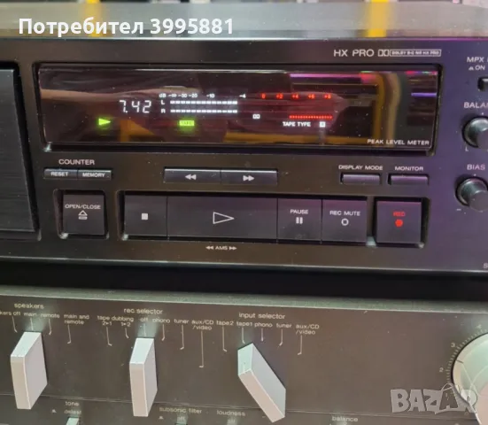 Триглав дек Sony, mod. TC-K570
, снимка 3 - Декове - 49048462