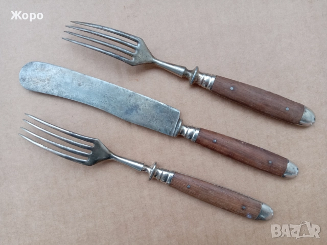 старинни прибори SOLINGEN СОЛИНГЕН вилица нож, снимка 9 - Антикварни и старинни предмети - 52877067