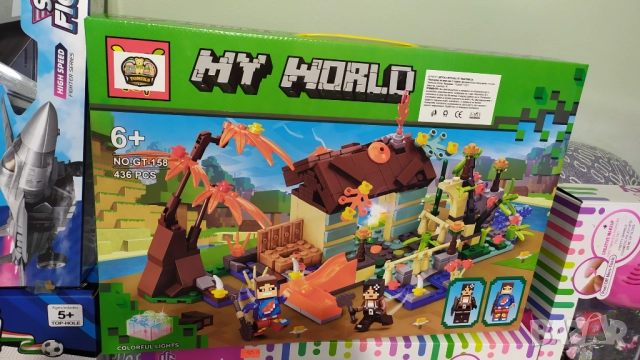 Конструктор тип Лего на Майнкрафт 436 части 