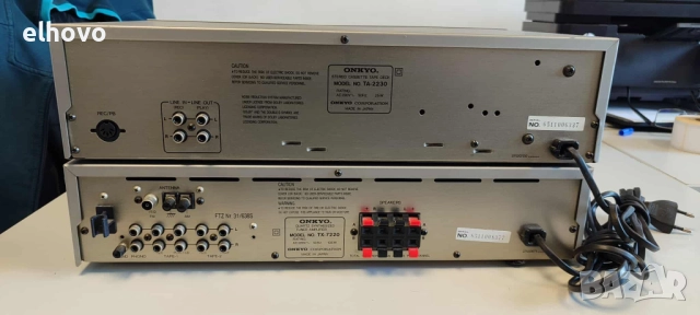 Ресивър и дек Onkyo TX-7220, TA-2230, снимка 6 - Ресийвъри, усилватели, смесителни пултове - 51591668