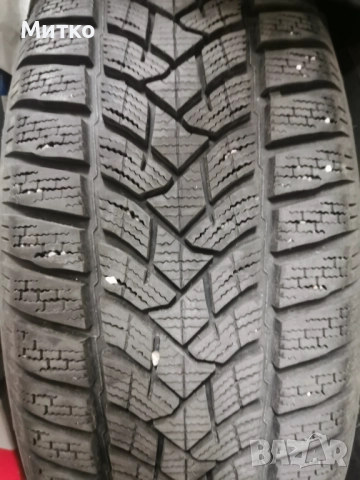 4 зимни гуми  215/65/16 Dunlop и 4бр. алуминиеви джанти 5х114,3, 16 цола, , снимка 3 - Гуми и джанти - 52576459