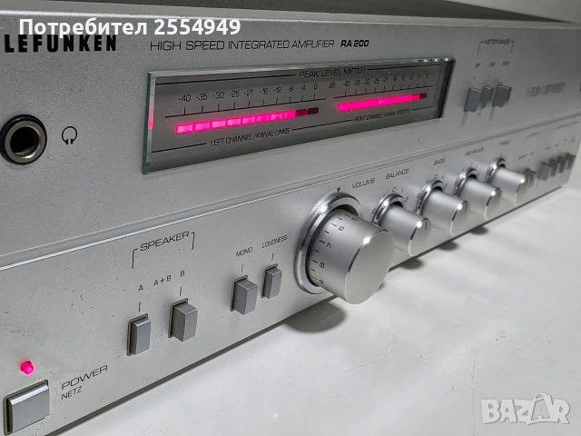 Telefunken RA 200, снимка 4 - Ресийвъри, усилватели, смесителни пултове - 53888817