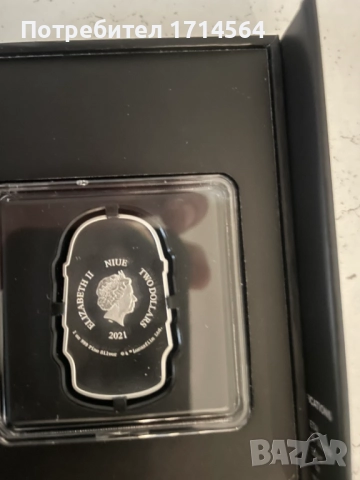 Сребърна монета STAR WARS, снимка 4 - Нумизматика и бонистика - 52517113