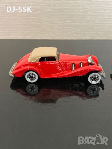 Vintage Hot Wheels:MERCEDES 540K 1982 + Auburn 852 - 1978 GOLD , снимка 6 - Коли, камиони, мотори, писти - 46787871