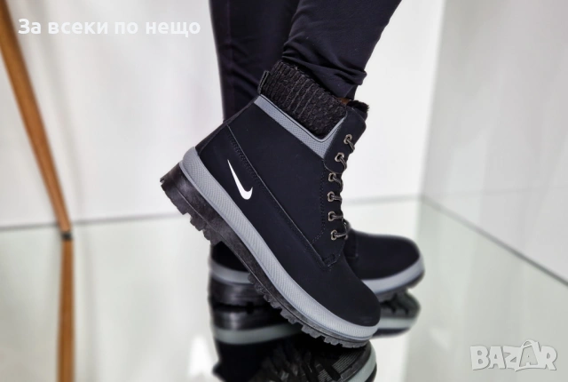 Nike Дамски Боти Найк - 2 Цвята Код P1904, снимка 4 - Дамски боти - 53363456